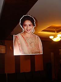 Madhuri cutout poster